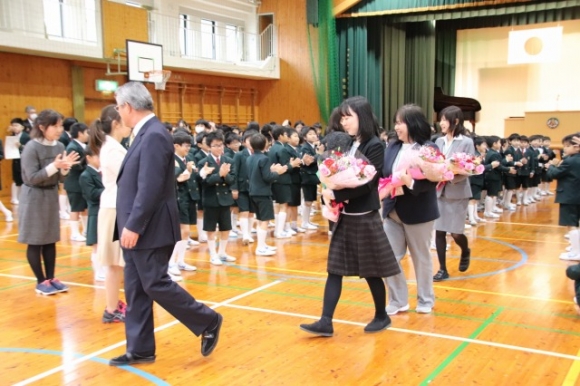 平成30年度 修了式・退任式