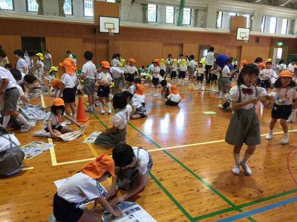 幼稚園との交流会