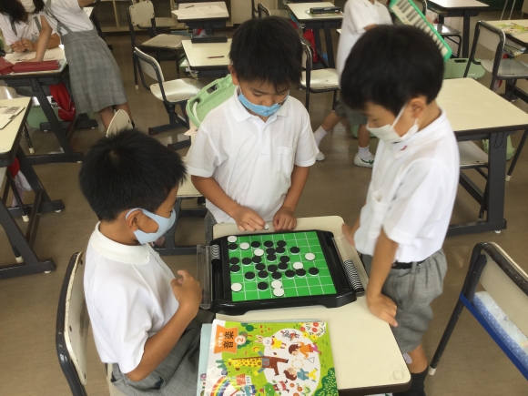 今週のお弁当時間・雨の日の休み時間