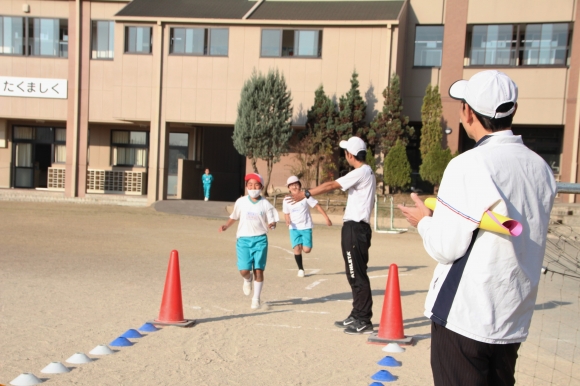 5年生、小学校最後のマラソン大会