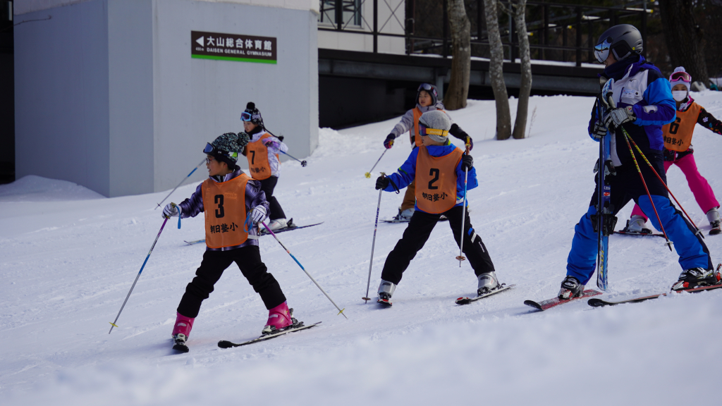 3,4年生スキー合宿初日