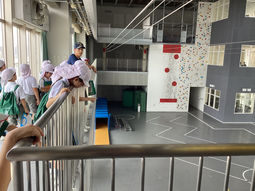 消防署見学