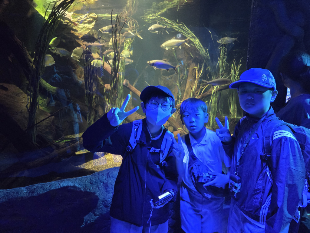 水族館につきました！
