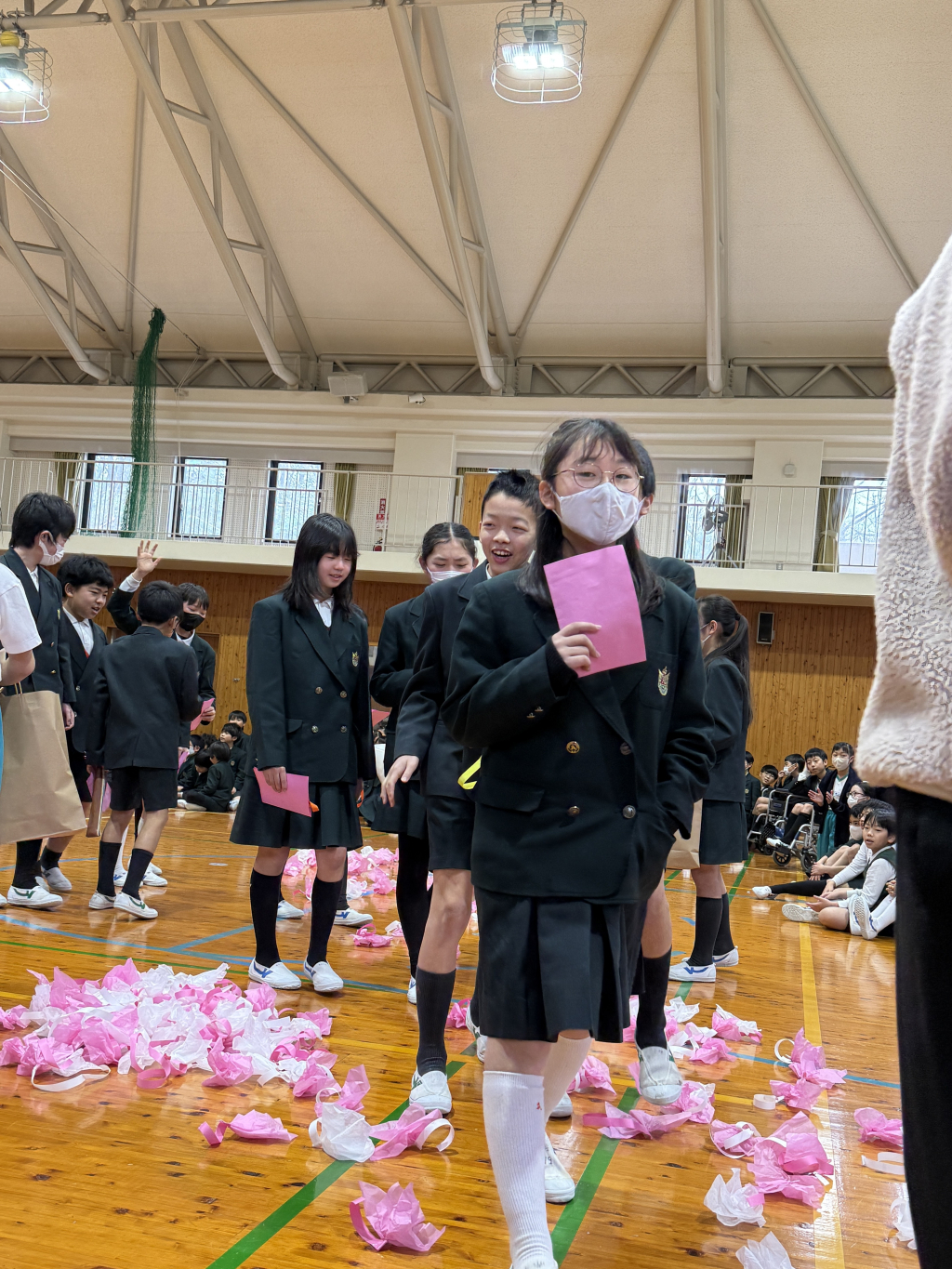 ６年生を送る会