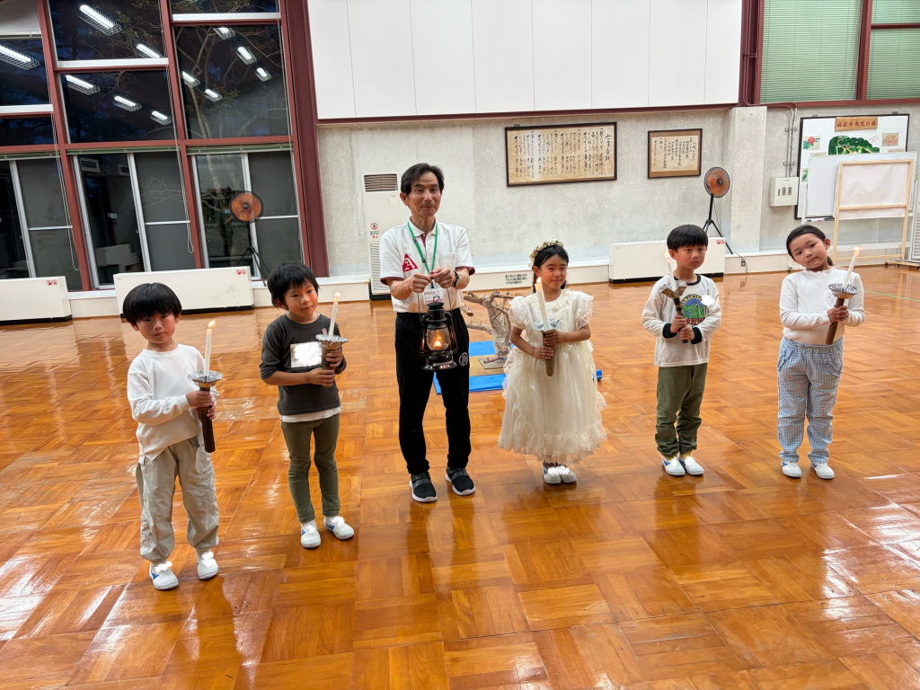 大活躍してくれたろうそく係さんたち