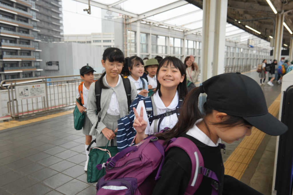 修学旅行　出発