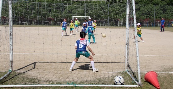 サッカー体験