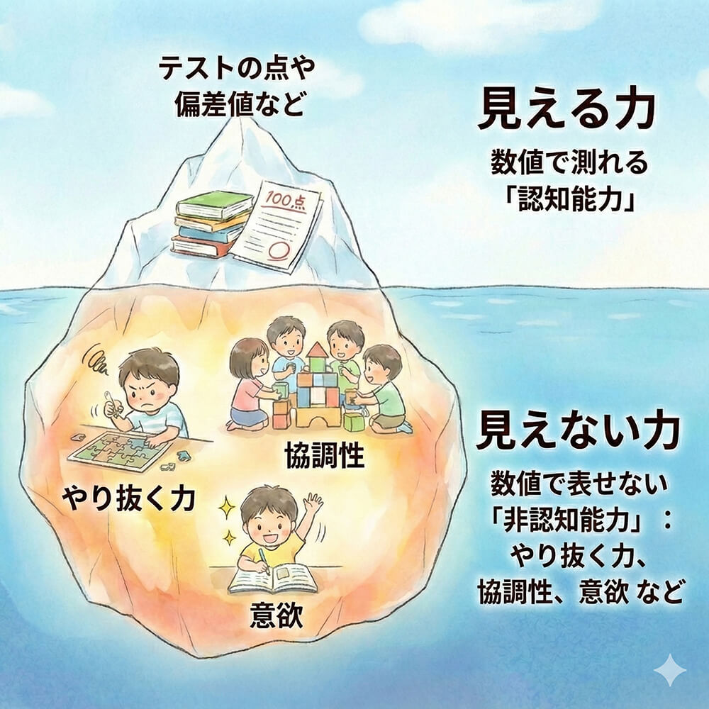 非認知能力氷山モデル