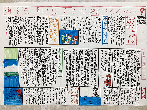 海と生活 マインドマップ