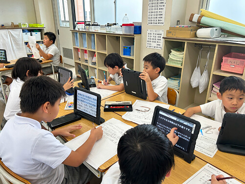 ペアワークでの意見交換