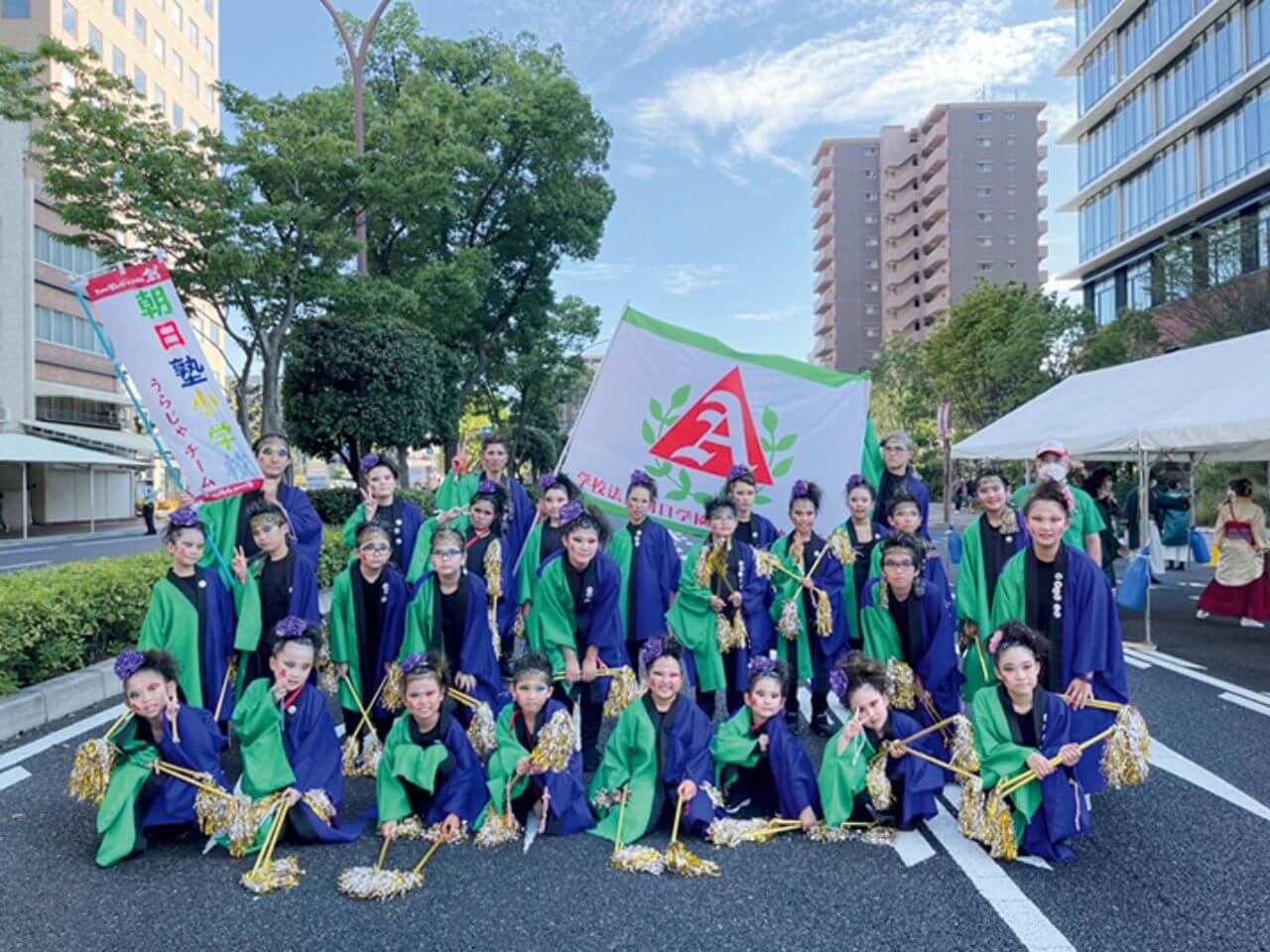 朝日塾小学校 うらじゃチーム